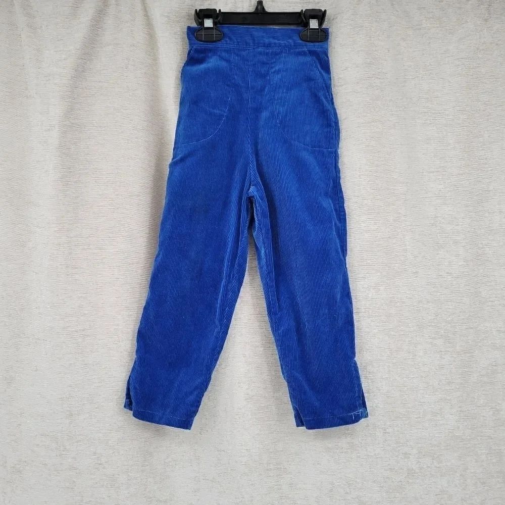 HONEYSUCKLE Kids 5 Blue Corduroy Pants Trousers Unisex Boys or Girls